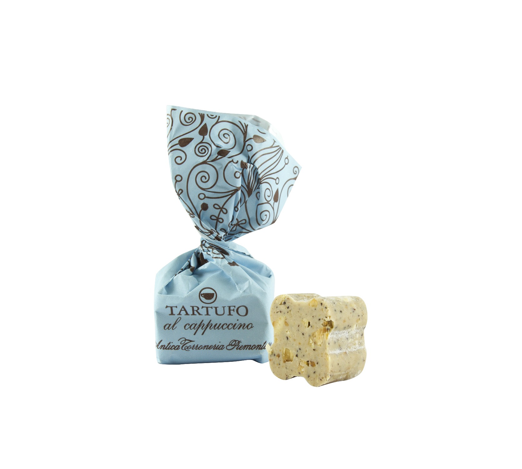 Tartufo dolce al cappuccino