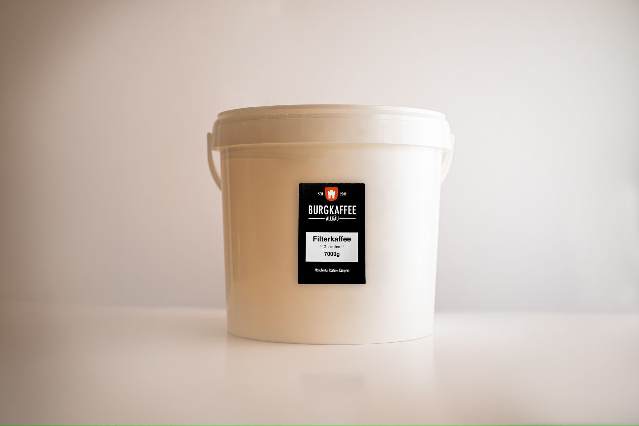 Burgkaffe Gastroline Filterkaffe 7kg Eimer